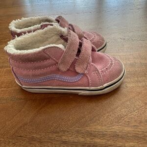Girls Vans toddler size 8.5